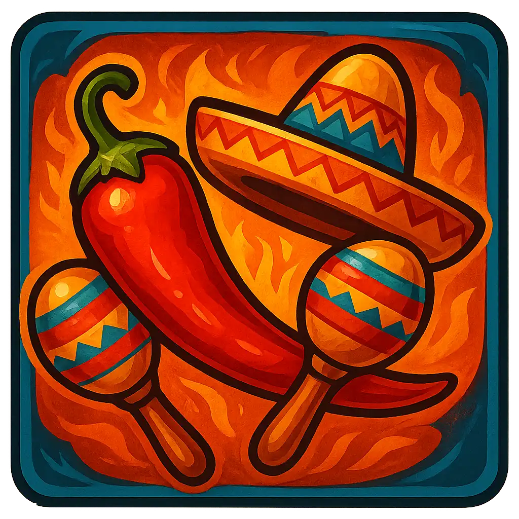 Chilli Heat Spicy Spins slot game cover art